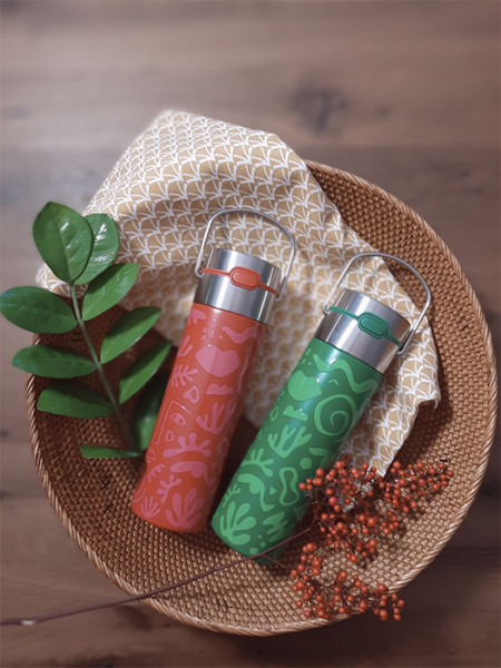 Eigenart, Leeza, Thermo Trinkflaschen Set, Opera, inklusive Filter
