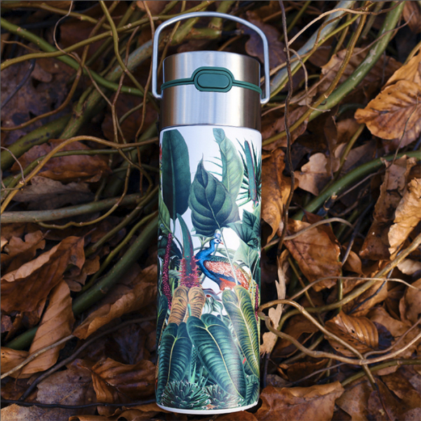 Eigenart, Leeza, Thermo Trinkflasche, Rainforest, Inklusive Filter, Grün, Art.Nr.: BZ11013