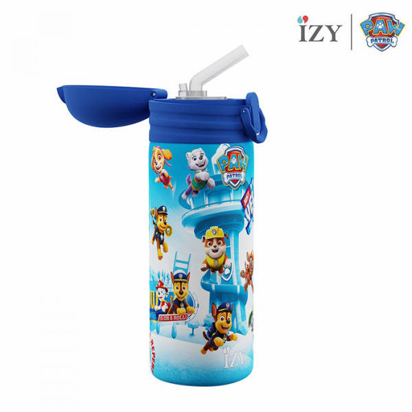 IZY Kinderflasche, Thermoskanne, Paw Patrol, Refresh - Blue, 350 ml, inkl. Geschenkbox, Art.-Nr. IZY8002