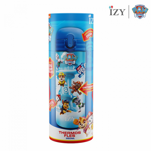 IZY Kinderflasche, Thermoskanne, Paw Patrol, Refresh - Blue, 350 ml, inkl. Geschenkbox, Art.-Nr. IZY8002