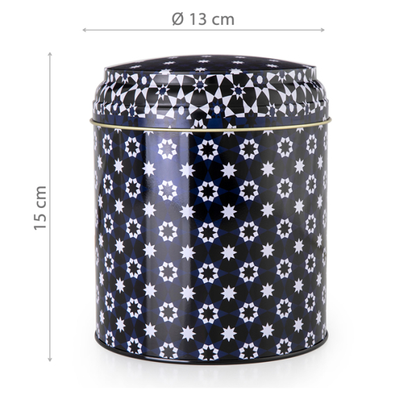 Images d'Orient Tasse mit Geschenkbox, Kaokab, 250 ml, blau schwarz weiß, Art.-Nr. POR232031