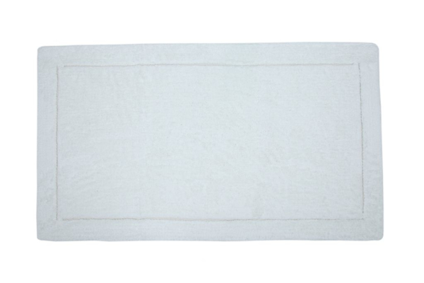 Casalanas - Santorin, double-sided, solid bathmat, white, different sizes
