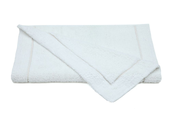 Casalanas - Santorin, double-sided, solid bathmat, white, different sizes