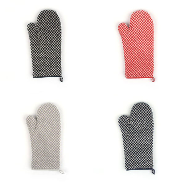 Bunzlau Castle, Oven Glove, Small Check, 37x20 cm