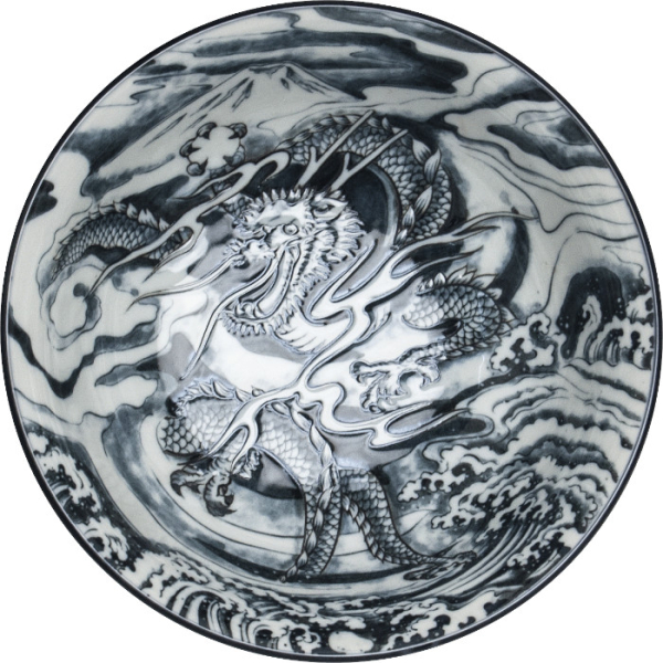 EDO Japan, Schale, Green Dragon, Ø 20,5 x 8 cm, Art.-Nr. 6041099