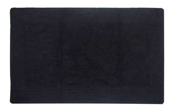 Casalanas  - Fontechiari, double-sided, solid bathmat, black,  different sizes
