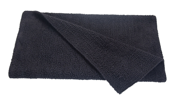Casalanas  - Fontechiari, double-sided, solid bathmat, black,  different sizes
