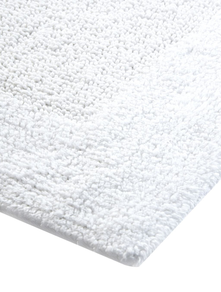 Casalanas - Fontechiari, double-sided, solid bathmat, white