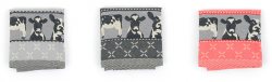 Bunzlau Castle, Tea Towel, Cows, 65x65 cm