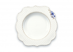 Pip Studio, Teller, Royal White, Ø 23,5 cm, Art.-Nr.51.001.188