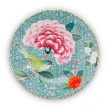 Pip Studio, Teller,  Blushing Birds Blue,  Ø 12 cm,  Art.-Nr. 51.001.198