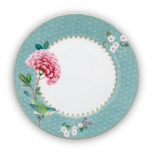 Pip Studio, Plate, Blushing Birds Blue, Ø 21 cm, Art.-Nr. 51.001.202