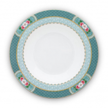 Pip Studio, Soup Plate, Blushing Birds Blue, Ø 21.5 cm, Art.-Nr. 51.001.204
