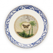 Pip Studio,Teller, Heritage Butterfly Blue, Ø 15 cm, Art.-Nr. 51.001.267