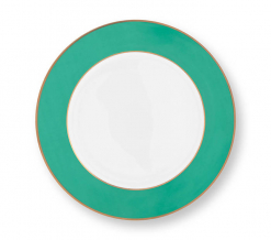Pip Studio, Plate, Chique Gold-Green,Ø 23 cm, Art.-Nr.51.001.349