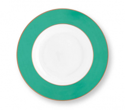Pip Studio, Deep Plate, Chique Gold-Green,Ø 23.5 cm, Art.-Nr. 51.001.351