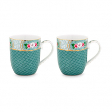 Pip Studio, Mug Set, Blushing Birds Blue, 145 ml, Art.-Nr. 51.002.194