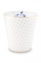 Pip Studio, Becher, Royal Dots, Weiss, 230 ml, Art.-Nr. 51.002.240