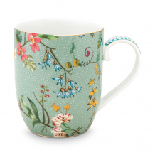 Pip Studio, Mug Small, Jolie Flowers Blue, 145 ml, Art.-Nr. 51.002.242