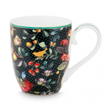 Pip Studio, Mug XL, Winter Wonderland Overall Dark Blue,  Ø 450 ml, Art.-Nr. 51.002.280