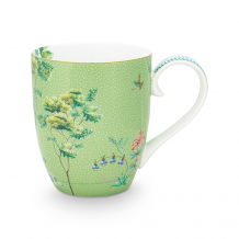 Pip Studio, Mug XL, Jolie Heron Green, 450 ml, Art.-Nr. 51.002.298