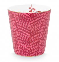 Pip Studio, Becher, Royal Tiles Dunkelrosa, 230 ml, Art.-Nr. 51.002.383