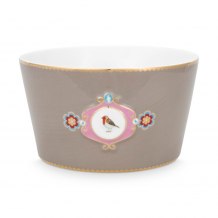 Pip Studio, Schale, Love Birds, Khaki,15 cm, Art.-Nr. 51.003.160