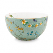 Pip Studio, Bowl,  Jolie Flowers Blue, Ø 12 cm, Art.-Nr. 51.003.168
