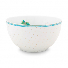 Pip Studio, Schale, Jolie Flowers Dots Gold, Ø 15 cm, Art.-Nr. 51.003.169