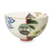 Pip Studio, Schale, Heritage Palm White, Ø 15 cm, Art.-Nr. 51.003.177