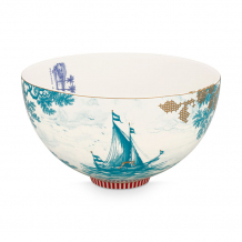 Pip Studio, Schale, Heritage Boat Aqua, Ø 18 cm, Art.-Nr. 51.003.178