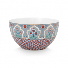 Pip Studio, Schale, Flower Festival Scallop Deco, Hellblau, Ø 18 cm, Art.-Nr. 51.003.190