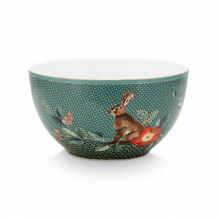 Pip Studio, Schale, Winter Wonderland, Kaninchen Grün, Ø 15 cm, Art.-Nr. 51.003.198