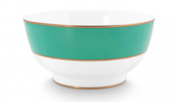 Pip Studio, Bowl, Pip Chique Gold-Green, Ø 18 cm, Art.-Nr. 51.003.231