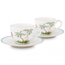 Pip Studio, Espressocups with Saucer, Jolie Dots Gold, 280 ml, Art.-Nr. 51.004.119