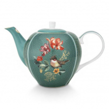 Pip Studio, Tea Pot Large, Winter Wonderland Green, Ø 1.6 Ltr., Art.-Nr. 51.005.068