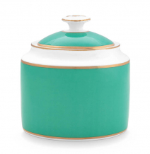 Pip Studio, Sugar Bowl, Pip Chique Gold-Green, 550 ml, Item.-No.51.008.044