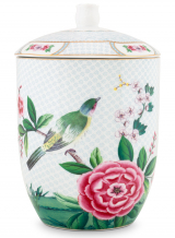 Pip Studio, Aufbewarungsglas, Blushing Birds White, 1.5 ltr., Art.-Nr. 51.009.027