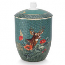 Pip Studio, Aufbewarungsglas, Winter Wonderland, grün,  Ø 1.5 ltr., Art.-Nr. 51.009.037