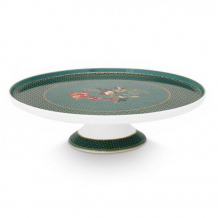 Pip Studio, Mini Cake Tray, Winter Wonderland Bird Green, Ø 21cm, Art.-Nr. 51.010.029