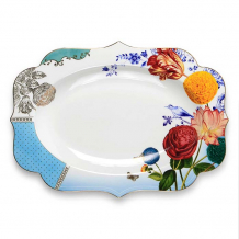 Pip Studio, Oval Platter, Royal Multi, Ø 40x28.5 cm, Art.-Nr. 51.018.020