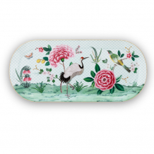 Pip Studio, Tortenplatte, Blushing Birds White, 33.3x15.5 cm, Art.-Nr. 51.018.080