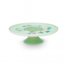 Pip Studio, Mini Cake Tray, Jolie Gold Dots Green, 21 cm, Art.-Nr. 51.018.120