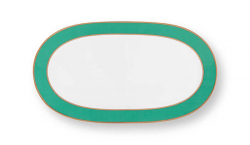 Pip Studio, Tray Rectangular, Pip Chique Gold-Green, 28x16x2cm, Art.-Nr. 51.018.150