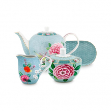 Pip Studio, Tea Set, Blushing Birds Blue, Art.-Nr. 51.020.158
