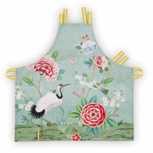 Pip Studio, Apron, Blushing Birds, Blue, 85x88cm, Art.-Nr.51.030.018