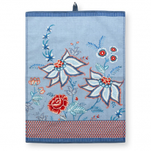 Pip Studio, Tea Towel, Flower Festival, Blue, 50x70cm, Art.-Nr. 51.031.064
