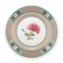 Pip Studio, Plate, Blushing Birds Khaki, Ø 17 cm, Art.-Nr. 51.001.210