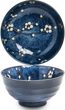 Edo Japan, Schale Hanablue, Blau, Ø 17x8,7 cm, Art.-Nr. 6040850