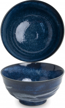 Edo Japan, Bowl Izayoi, Blue, Ø 17x8,7 cm, Item No. 6041035